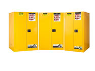 De Kabinetten van het brandbewijs in geel LAB, 45gallon-opslagkabinet, chemisch opslagkabinet voor brandbare vloeistof