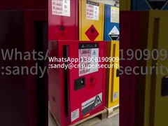 Verticale trommel gevaarlijke ontvlambare opslagkas volledig gelast, 60 gallon