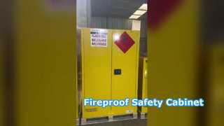 Zeer efficiënte brandwerende veiligheidskast van 45 gallon