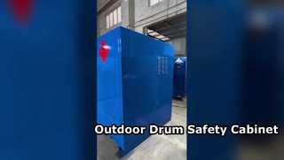 55 GALLON-DRUM-OPSLAG-CABINET-OUTDOOR Stalen vat veilige container