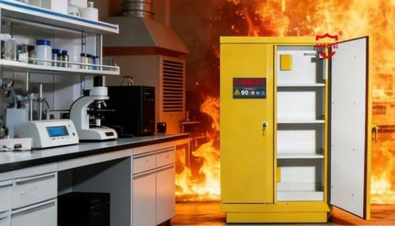 Laatste bedrijfsblogs Waarom brandwerende chemische opslagkasten in laboratoria en industriële faciliteiten standaardapparatuur worden