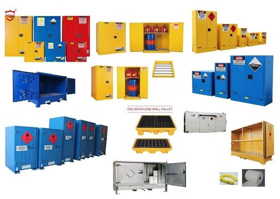 kopen FM Fire Rated Chemical Storage Cabinet with Ventilation and Fireproof Paint for Multiple Compartments online vervaardiging