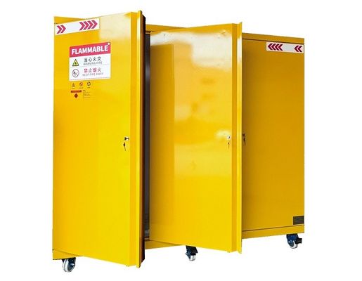 kopen FM Fire Rated Steel Chemical Storage Cabinet with Recessed Handle for Hazardous Materials online vervaardiging
