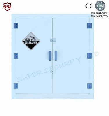 kopen Corrosief de Opslagkabinet van de laboratorium Oplosbaar Plastic Dubbel Deur 30 Gallon online vervaardiging